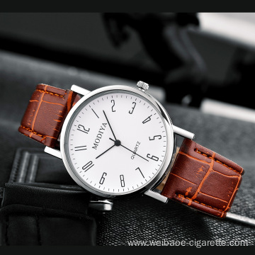 wholesale men's watches belt strap quartz watches